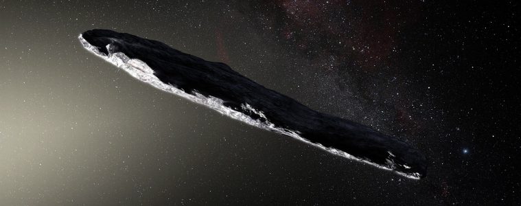 'Oumuamua cigar-shaped comet